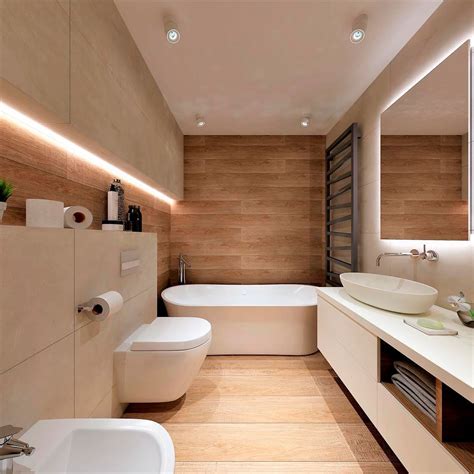 5 Amazing Bathrooms With Wood Effect Wall Tiles PORCELANOSA TrendBook