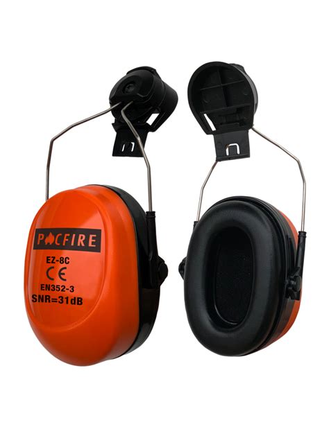 Helmet Mounted Earmuffs 25mm Tongue Pac Fire Pac Fire Australia