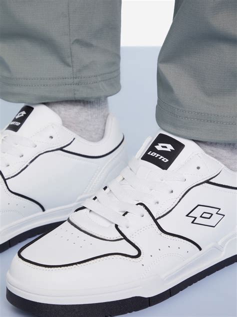 Кроссовки мужские Lotto Mesa Sneakers белый цвет — купить за 13990 тг ...