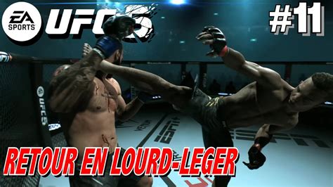 Ea Sports Ufc Fr Mode Carri Re Retour En Lourd L Ger Ps