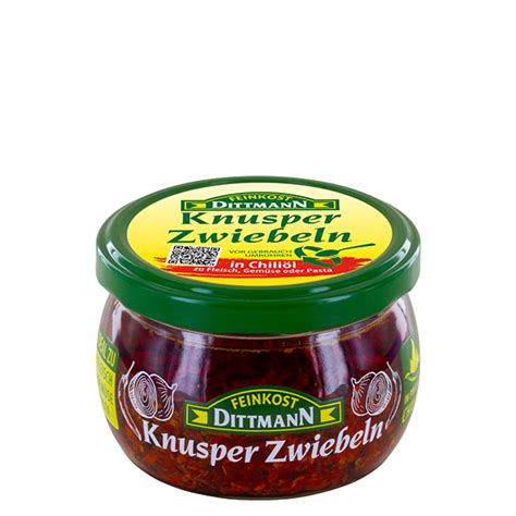 Feinkost Dittmann Knusper Zwiebeln 185g Feinkost Dittmann