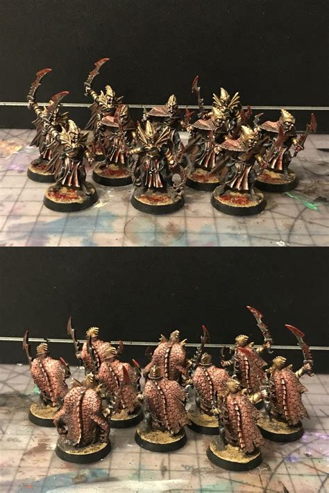 Aos28 Chaos Cult Dark Drucii Elves Mordheim Possessed Slaanesh