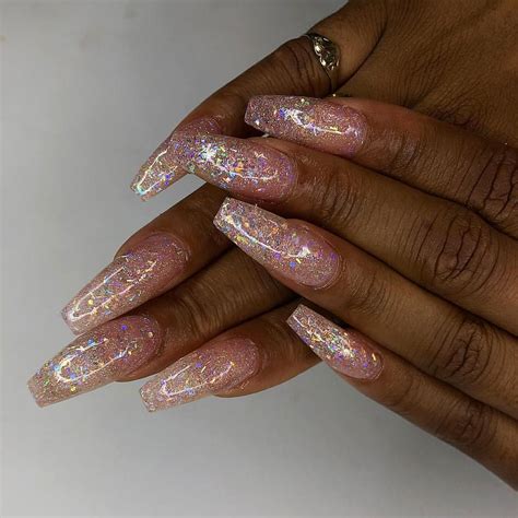 Encapsulated Glitter The Claw Make Me Up Cute Nails Nail Designs Glitter Care Pretty Nails