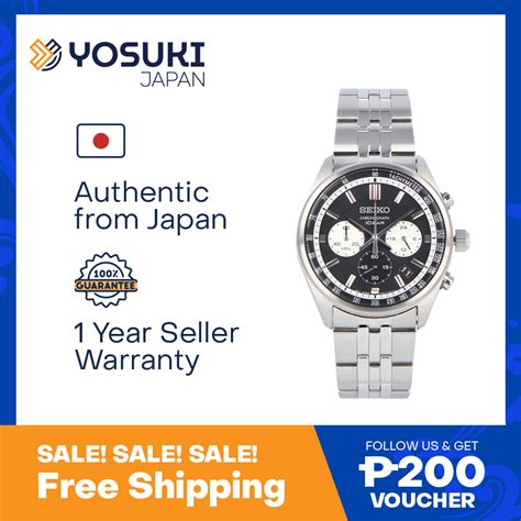 Seiko Chronograph Ssb429p Ssb429p1 Quartz Wrist Watch For Men From Yosuki Japan Lazada Ph