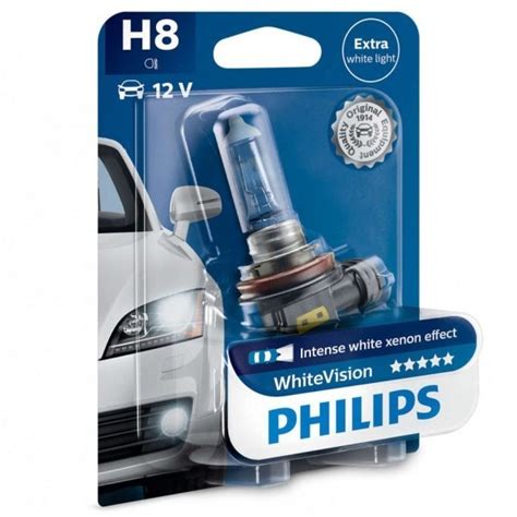 Żarówka halogenowa Philips WhiteVision H8 12V 35W 1 szt Philips