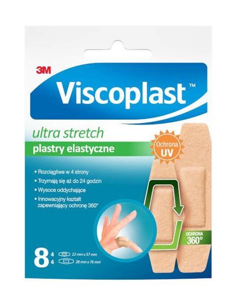 Viscoplast Ultra Stretch Plastry elastyczne Wyrób medyczny