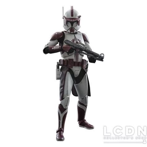 Hot Toys TMS Star Wars The Clone Wars Collectible Action Figurine Clone Commander Fox Cm