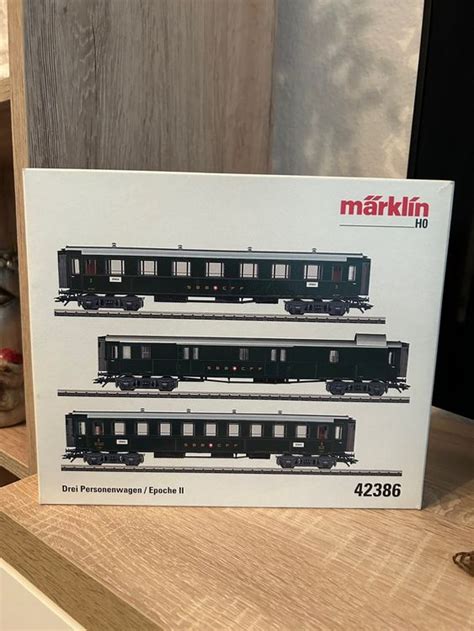 Märklin Set 42386 3 Personenwagen SBB Epoche 2 Einm Serie Kaufen auf