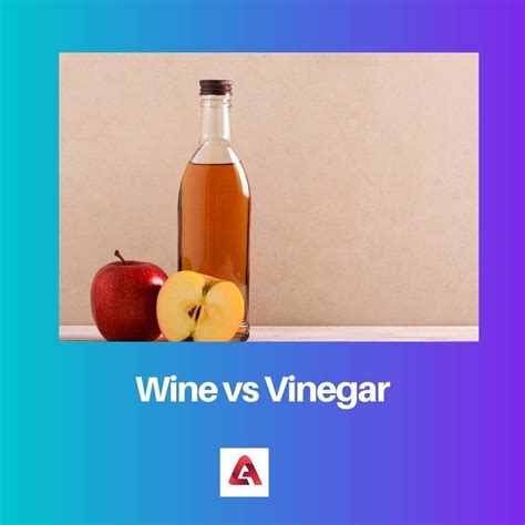 Wine Vs Vinegar Difference And Comparison