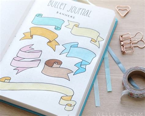 Of The Best Bullet Journal Banner Ideas For Your Doodles