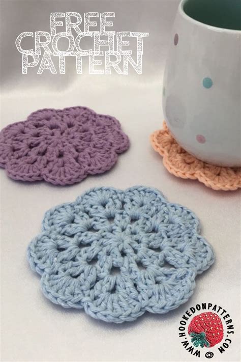 Free mandala coasters crochet pattern – Artofit