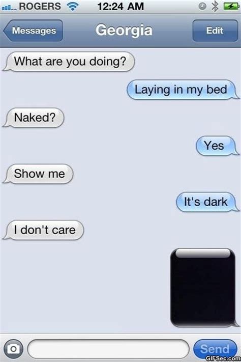 Girl Sends Over Hot Photo Of Herself