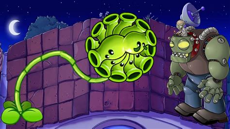 Plants Vs Zombies 99 Split Pea Vs Wall Nut Vs Dr Zomboss YouTube