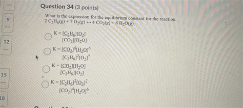 Solved Question 36 3 Points A Sample Of Octane Is Burned Chegg