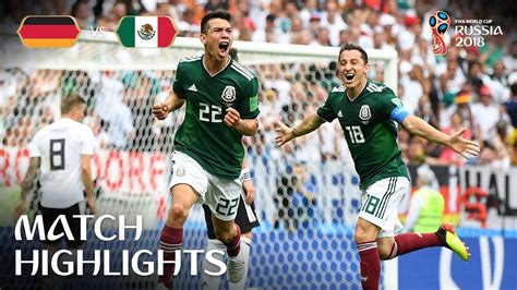 Germany V Mexico 2018 Fifa World Cup Match Highlights Youtube