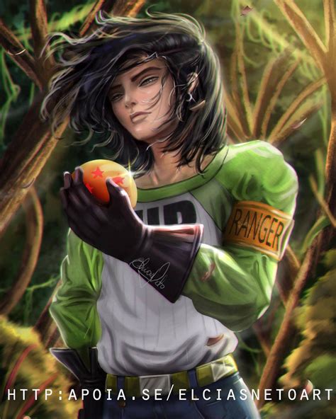 Android N17 Ranger Look(Dragon Ball Super) by elciasneto on DeviantArt