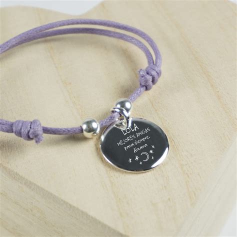 Pulsera Personalizada Con Dedicatoria Calledelregalo Es