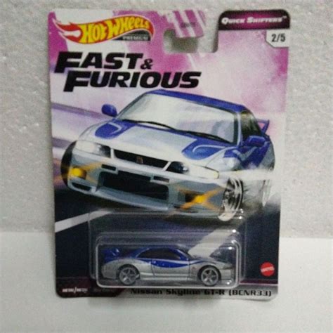 Hot Wheels Fast And Furious Tokyo Drift Nissan Skyline Gtr Bnr Shopee Malaysia