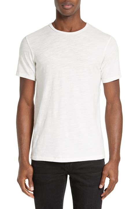 Rag Bone Men S Standard Issue Slubbed Cotton T Shirt Editorialist