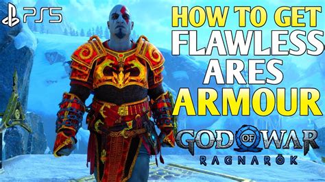 How To Get Flawless Ares Armor God Of War Ragnarok Flawless Ares Armor