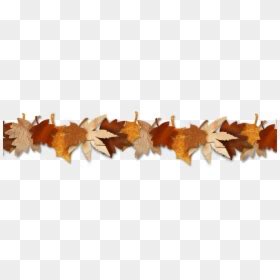 Autumn Leaf Border Clip Art, HD Png Download - vhv