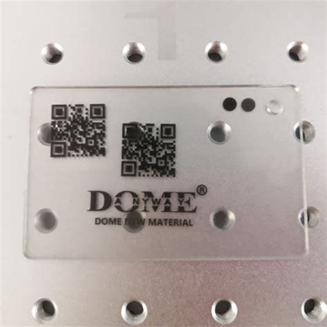 Laser Marking Additives Black Marking On Transparent PC Dome