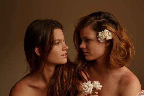 Two Cute Teenies In Light Lingerie Get Real XXX Dessert Picture