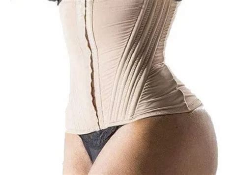 Cinta Modeladora 12 Barbatanas Colete Corselet Redutora Ci16