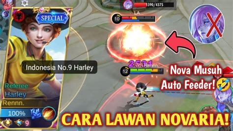 Harley Counter Alami Novaria Gampang Banget Kill Nova Hero Counter