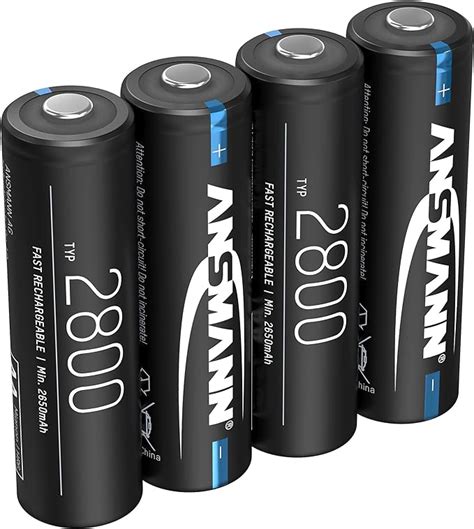 Ansmann Nimh Akku Aa Typ 2800 1 2v Mignon Aa Batterien