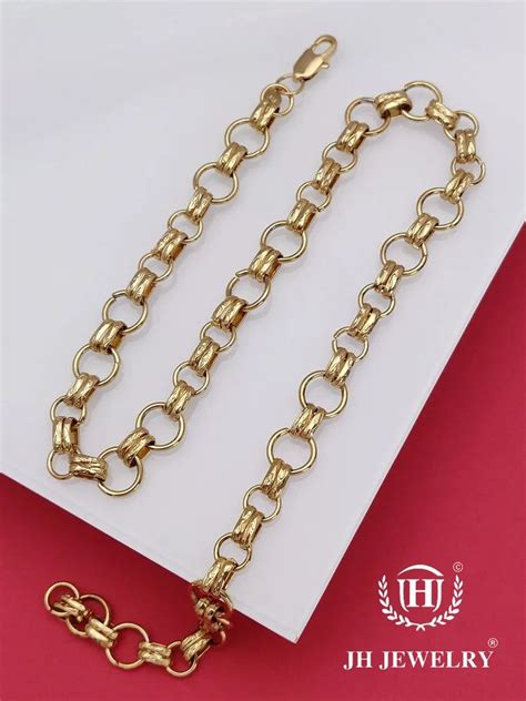 22 K Men S Golden Color IGP Plated Brass Chain Size 20 Inch At Rs 270