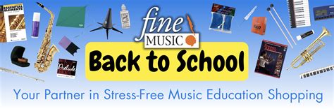 Back To School 2024 Fine Music