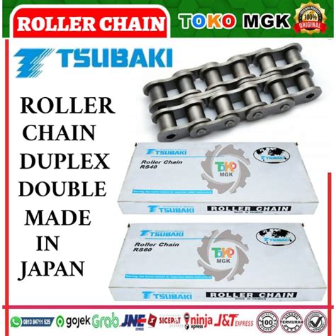 Jual Tsubaki Roller Chain Rs Double Original Made In Japan