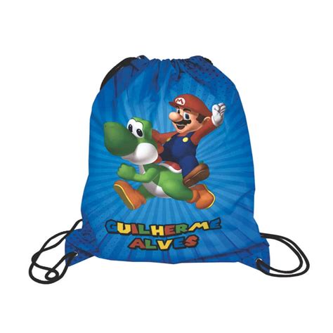 Mochila Saco Personalizada Infantil Hm Brindes Confira