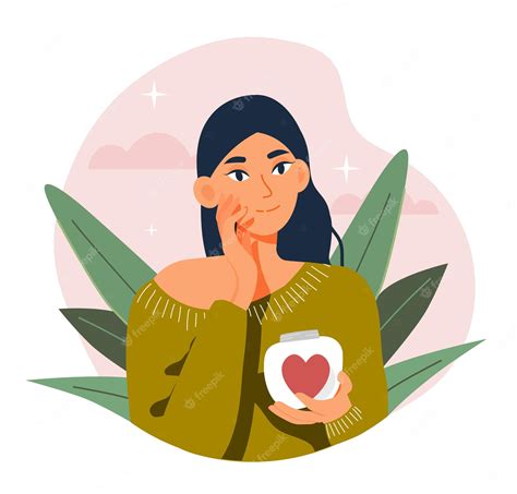 Premium Vector Self Love Concept