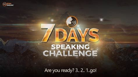 7 Days Speaking Challenge Rm58