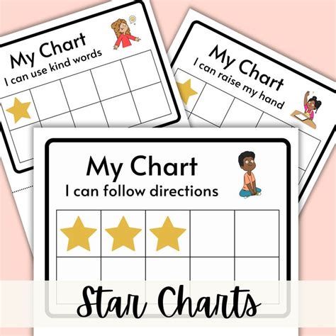 Star Chart Daily Behavior Chart Classroom Behavior - Etsy | Classroom ...