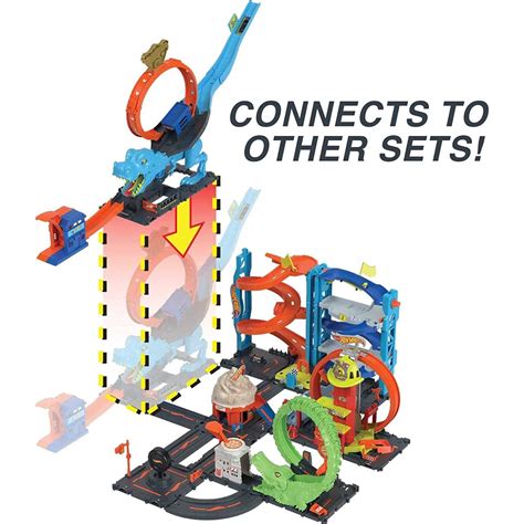 Mattel Hot Wheels Hw City T Rex Chomp Down Tvd HKX Toys Shop Gr