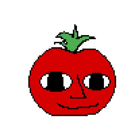 Pixilart Mr Tomato S By Hand Unit