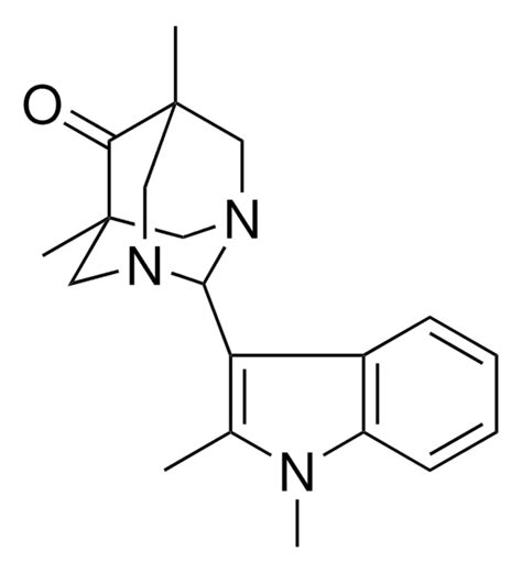 2 1 2 DIMETHYL 1H INDOL 3 YL 5 7 DIMETHYL 1 3 DIAZA ADAMANTAN 6 ONE