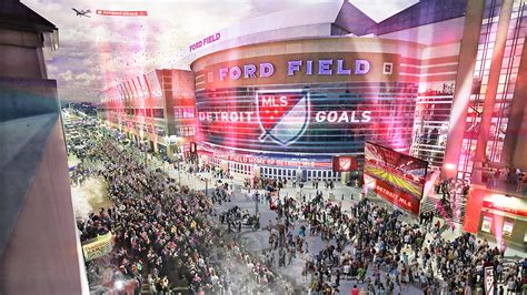 Retractable roof for Ford Field is closed as MLS option