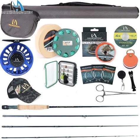 Maximumcatch Wt Nymph Fly Fishing Rod Kit Ft Moderate Fast