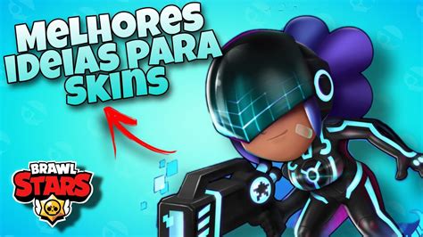 Melhores Ideias De Skins Para O Brawl Stars YouTube