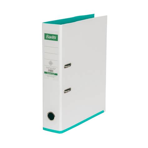 Jual Bantex Lever Arch File Two Tone 7cm Folio Whiteturquoise 1465V0722