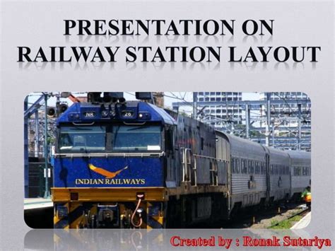 Presentation on Railway STATION LAYOUT | PPT