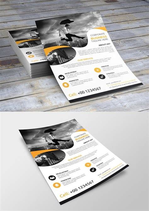 Adobe Illustrator Flyer Template – PARAHYENA