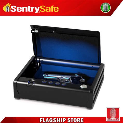 SENTRY SAFE QAP1BLX Quick Access Biometric Fingerprint Pistol Gun Safe