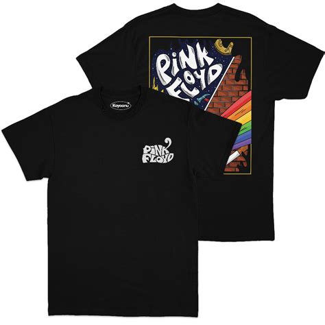 Jual T Shirt Pink Floyd Color Sketch Dark Side Of The Moon Kaos