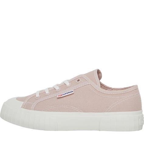 Buy Superga Womens Cotu Pumps Pink Skin White Avorio