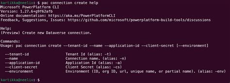 Power Platform Command Line Interface: August Update | Power Platform ...